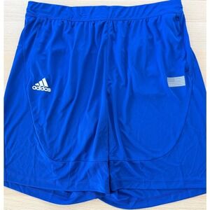 Adidas Mens Sideline 21 Knit Shorts XL Collegiate Royal Blue AMB2175 NWT